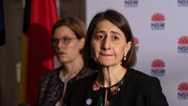 Mortally wounded as a  politician ...  Gladys Berejiklian.