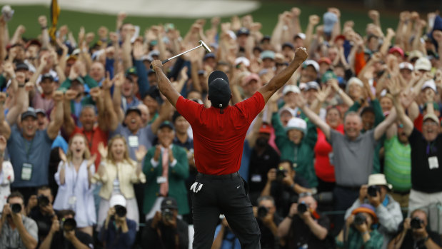 Woods' victory at this year's Masters capped a remarkable return to the top of the sport.