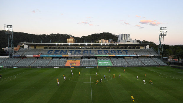 The stands were empty as City beat the Mariners.