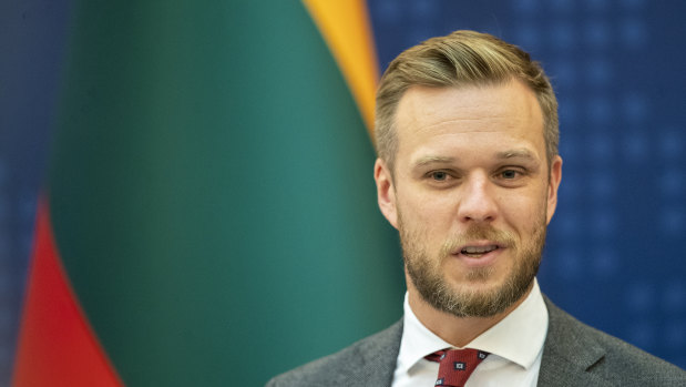 Lithuania’s Minister of Foreign Affairs Gabrielius Landsbergis says the country is considering its response.