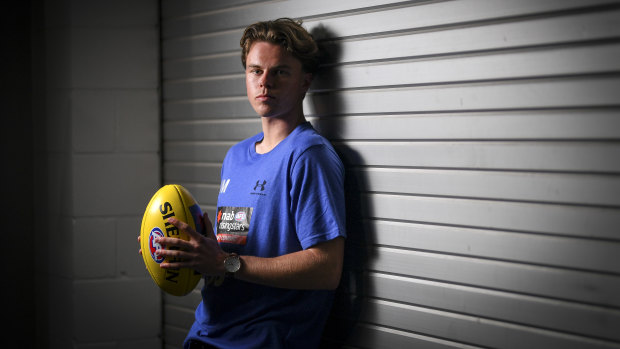 Prince of Geelong?: Oscar Brownless, son of 'King' Billy.
