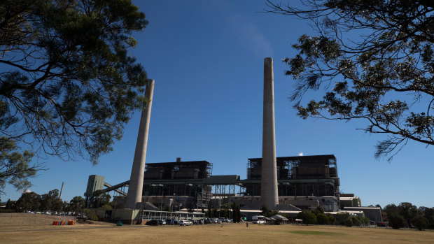 The Liddell power station in the Hunter Valley.