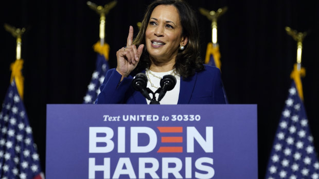 Kamala Harris went on the attack against the Trump administration's handling of the coronavirus and the economy.