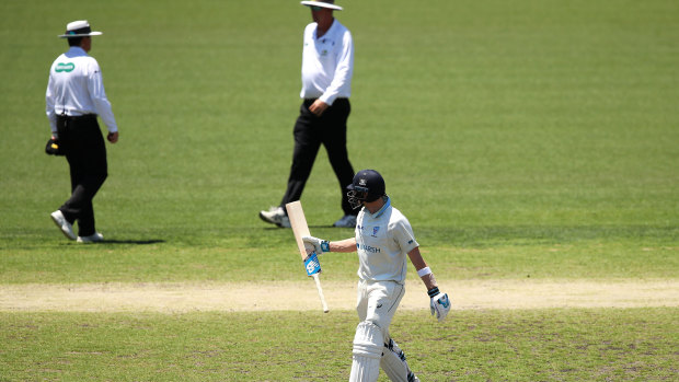 Steve Smith wasn't happy with the umpires as he trudged off the SCG on Tuesday.