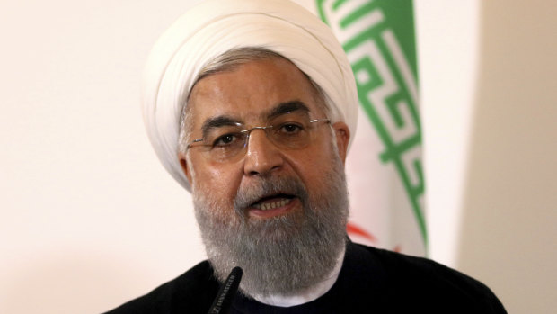 Iranian President Hassan Rouhani.