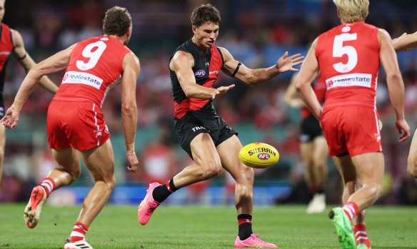 Archie Perkins is one of Essendon’s most-prized young guns.