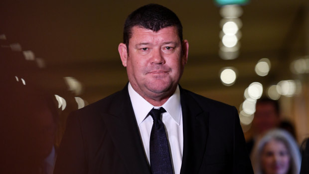 James Packer is Crown's biggest shareholder, with a 46.1 per cent stake.