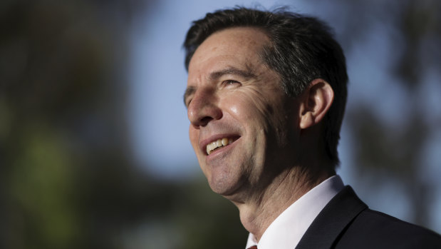 Tourism Minister Simon Birmingham is thrilled with the Matesong campaign.