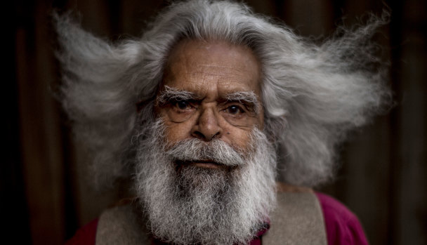 Always photogenic: Jack Charles in 2019.