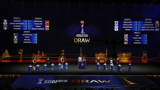 The Matildas were drawn against Brazil, Jamaica and Italy.