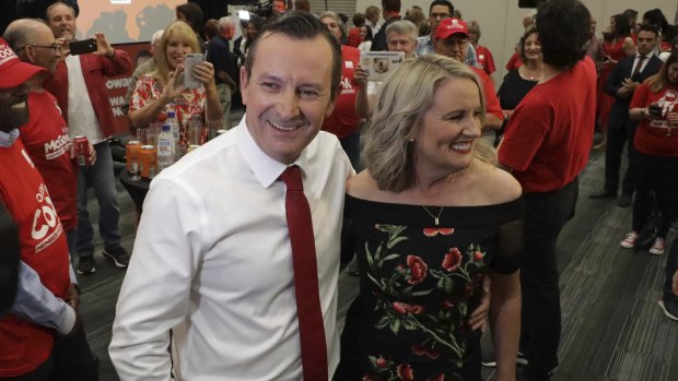 Mark McGowan has won by a record-breaking margin.