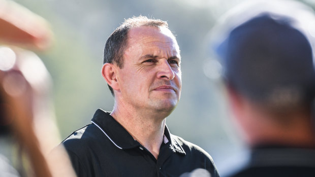 A race of his own: Chris Waller.