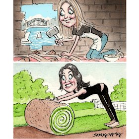 Collette Dinnigan and Rochelle Gance.