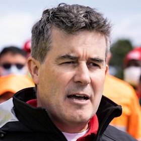 United Workers Union national secretary Tim Kennedy, pictured in 2021.