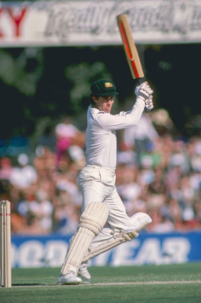 Greg Chappell in Test batting mode in 1982.