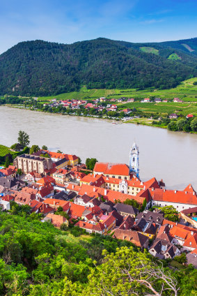 Durnstein and the Wachau Valley, Austria.