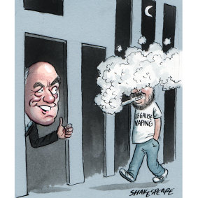 Eric Abetz and Brian Marlowe.