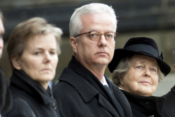 Fritz von Weizsaecker, centre, pictured in 2015.