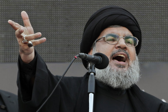 Hezbollah leader Hassan Nasrallah.