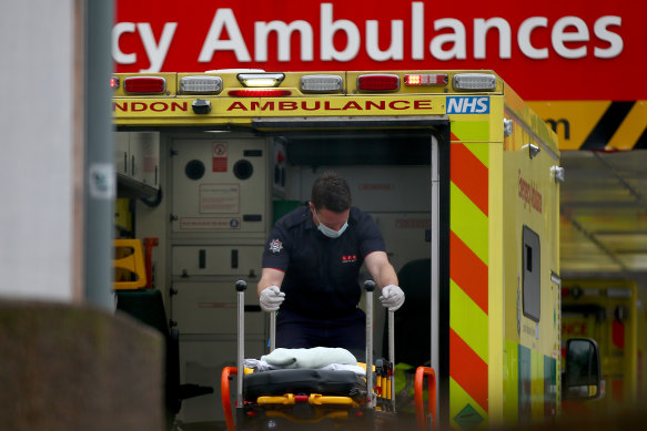 Ambulance callouts have also increased as the number of coronavirus patients in hospital is also set to break records. 