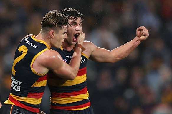 Fined: Ben Keays and Josh Rachele.