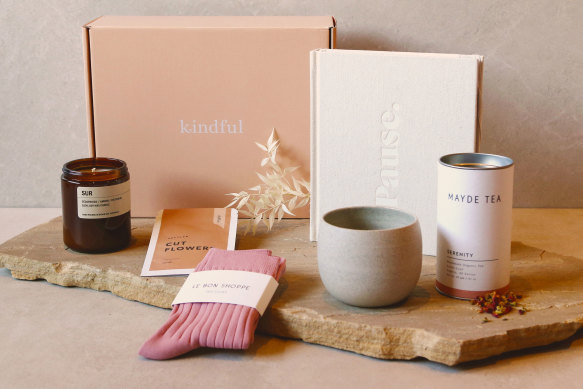 One of the Kindful Gifts bundles, featuring Australian products.