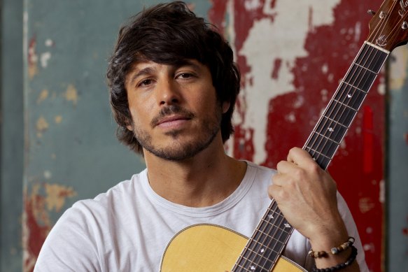 Morgan Evans, pictured at the Vic on the Park Hotel, is one of Australia’s biggest country music stars.  