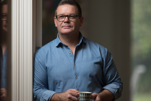 Former MasterChef judge Gary Mehigan at his Melbourne home.