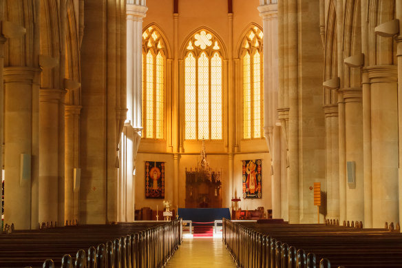 Bendigo’s Catholic cathedral.