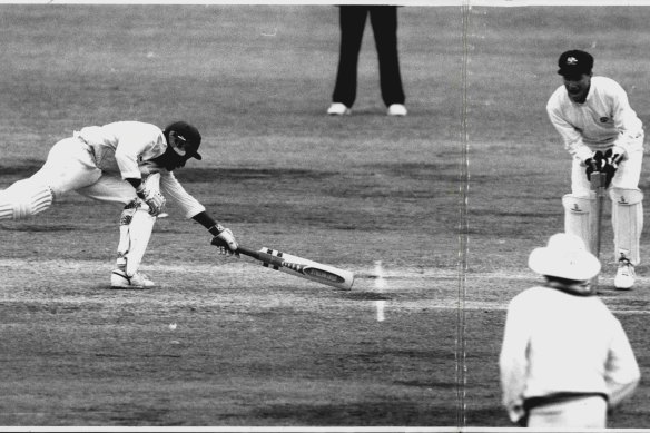 Run out: By all accounts, the only way Lara was losing his wicket that day.