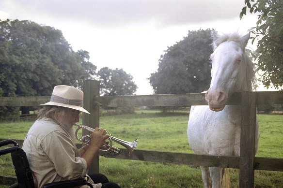 Since his accident, Wyatt has confined himself to playing trumpet and cornet.