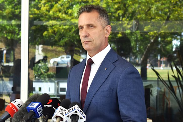 WA Corrective Services Minister Paul Papalia.