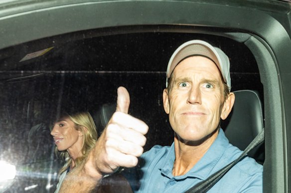 The Herald continued to do its job, capturing an image of Ben Roberts Smith departing Silverwater Correctional Complex.