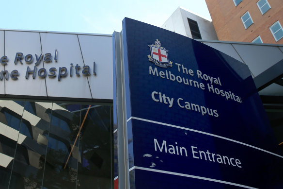 Two senior nurses in the emergency department at The Royal Melbourne Hospital have tested positive to the virus overnight.
