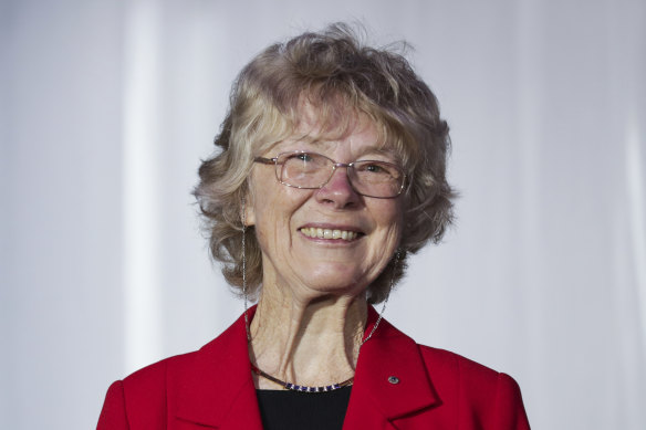 Emeritus Professor Cheryl Praeger, winner of the Prime Minister's Prize for Science.