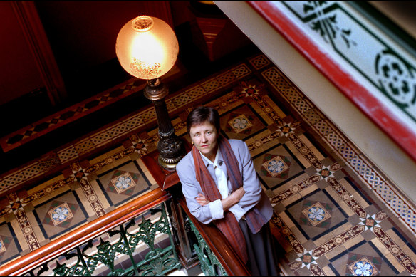 Helen Garner, pictured in 1996, offers an extraordinary portrait of the breakdown of a marriage in the third volume of her diaries.
