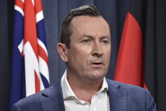 WA Premier Mark McGowan.