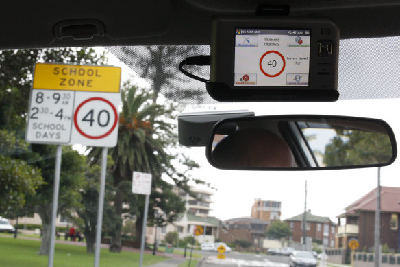 Intelligent speed adaptation uses GPS to determine the speed limit and warn the driver, and in some cases intervene, if they exceed it.
