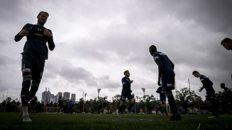 Tivonen and Victory prepare for their clash with Western Sydney this Saturday.