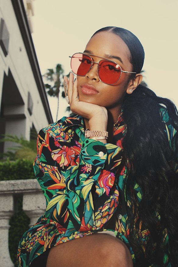 H.E.R. the performer Gabriella Wilson.