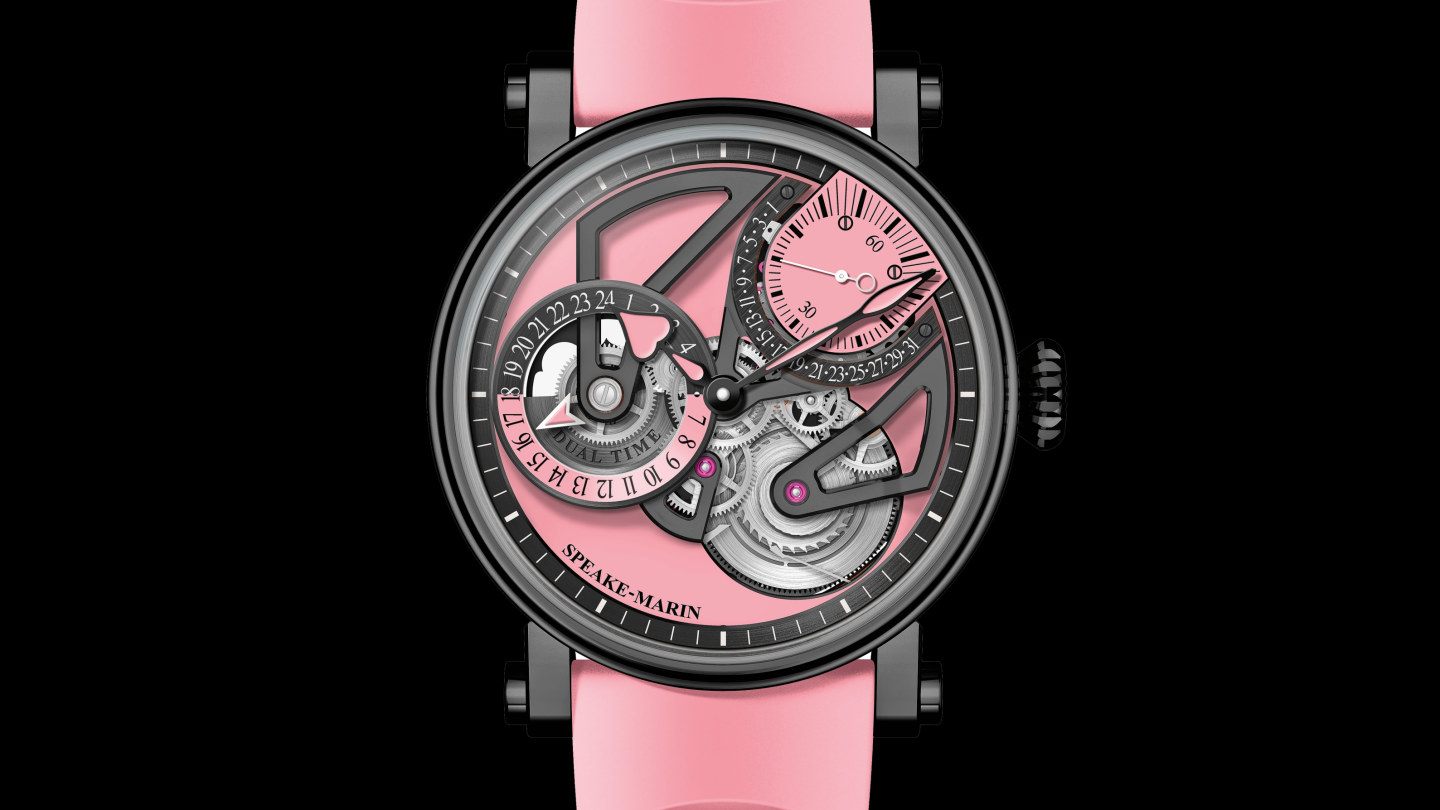 Pink discount luxury watch