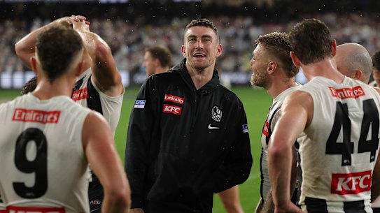 Dan McStay was subbed out with a knee injury.