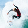 Mick Fanning into quarters at Bells swansong