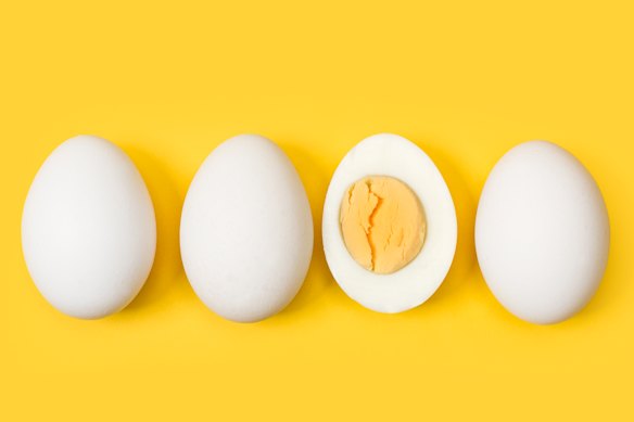 Boiled eggs are good to have on stand-by – just add smoked salmon!