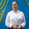 Jelena Dokic at the Australian Open 2025.