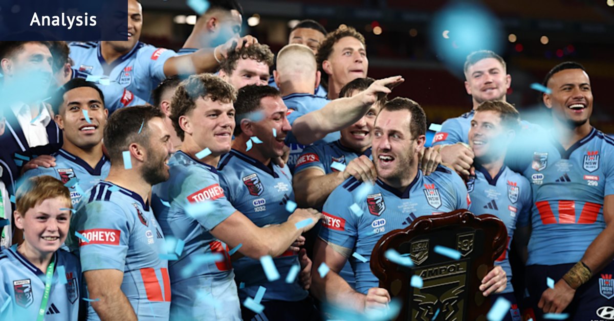 Origin’s kryptonite saw the Blues adopt a Maroons state of mind