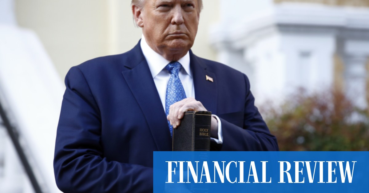 Donald Trump, blasphemous bible thumper
