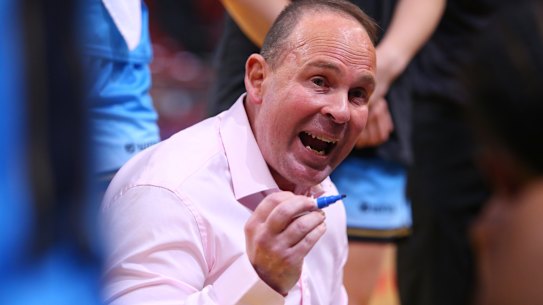 ‘Unprofessional’: Canberra Capitals coach Paul Goriss.

