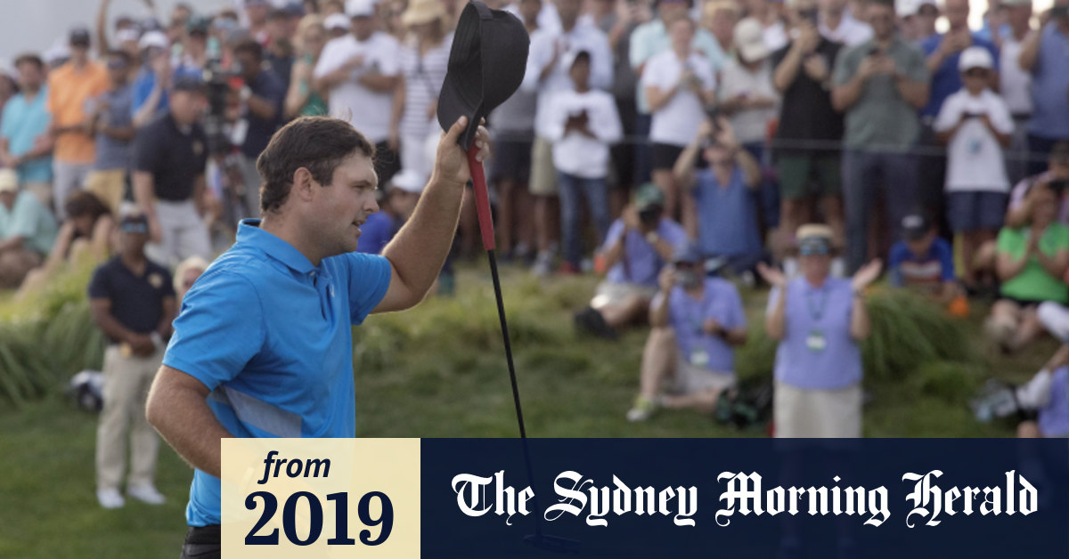 Pga Tour Patrick Reed Wins Playoff Opener Adam Scott Surges To Fifth
