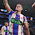Dane Gagai salutes the Knights fans.